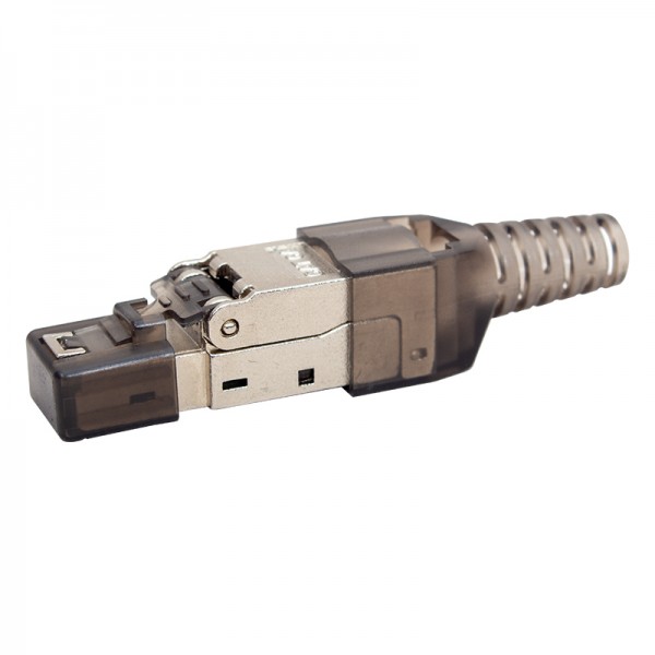 PENSESİZ KOLAY BAĞLANTILI METAL CAT6 STP JACK KONNEKTÖR PENSESİZ KOLAY BAĞLANTILI METAL CAT6 STP JACK KONNEKTÖR