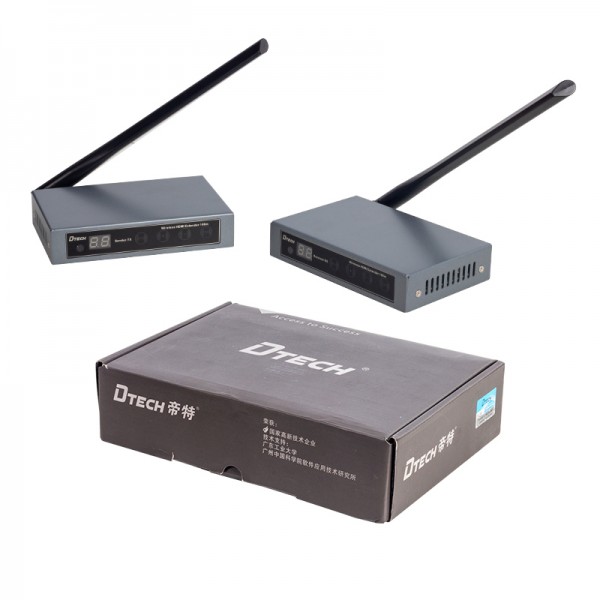 POWERMASTER PM-19866 ANTENLİ HDMI KABLOSUZ EXTENDER 100 METRE UZATICI (DETECH DT-7068) POWERMASTER PM-19866 ANTENLİ HDMI KABLOSUZ EXTENDER 100 METRE UZATICI (DETECH DT-7068)