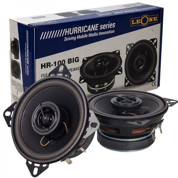 LEONE HR-100 BIG 10 CM 2Lİ TAKIM TWEETERLI OTO HOPARLÖR LEONE HR-100 BIG 10 CM 2Lİ TAKIM TWEETERLI OTO HOPARLÖR