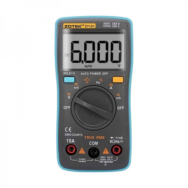 ZOYI ZT-101 TRUE RMS DİJİTAL ÖLÇÜ ALETİ ZOYI ZT-101 TRUE RMS DİJİTAL ÖLÇÜ ALETİ