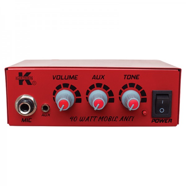 PAZARCI ANFİSİ 12 VOLT MİNİ-50 WATT (METAL KASA) -TDA 2003 LÜ PLENTY