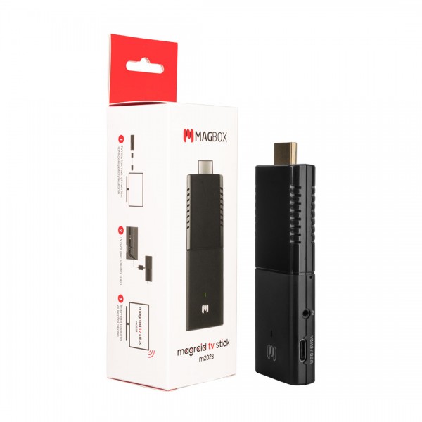 MAGBOX MAGROID TV STICK M2023 16 GB HDD 2 GB RAM 4K (ANDROID 10) MAGBOX MAGROID TV STICK M2023 16 GB HDD 2 GB RAM 4K (ANDROID 10)