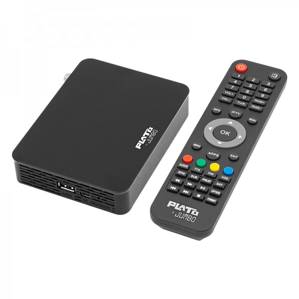 PLATO JUMBO LINUX TABANLI ETHERNET GİRİŞLİ IP TV UYDU ALICISI (YOUTUBE-WIFI-DOLBY) PLATO JUMBO LINUX TABANLI ETHERNET GİRİŞLİ IP TV UYDU ALICISI (YOUTUBE-WIFI-DOLBY)