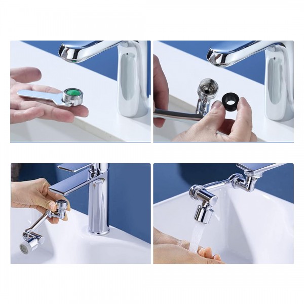SUNUP SN-20341 1080 DERECE DÖNEBİLEN MUSLUK-DUŞ BAŞLIĞI SUNUP SN-20341 1080 DERECE DÖNEBİLEN MUSLUK-DUŞ BAŞLIĞI