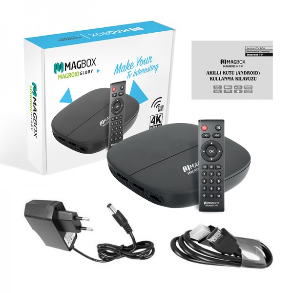 MAGBOX MAGROID GLORY 16 GB HDD 2 GB RAM 4K TV BOX (ANDROID 11) MAGBOX MAGROID GLORY 16 GB HDD 2 GB RAM 4K TV BOX (ANDROID 11)