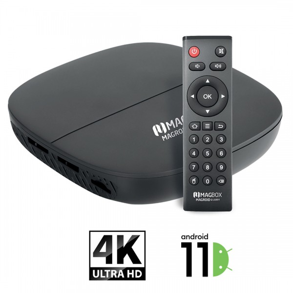 MAGBOX MAGROID GLORY 16 GB HDD 2 GB RAM 4K TV BOX (ANDROID 11) MAGBOX MAGROID GLORY 16 GB HDD 2 GB RAM 4K TV BOX (ANDROID 11)