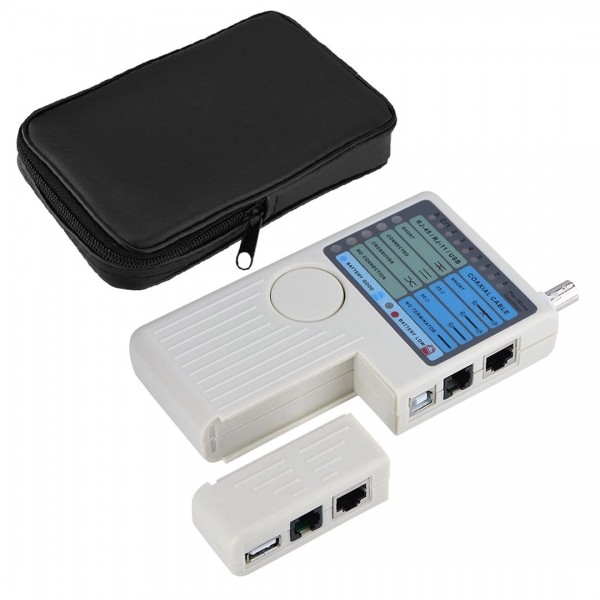 POWERMASTER PM-20629 RJ11+RJ45+USB+BNC KABLO TEST CİHAZI POWERMASTER PM-20629 RJ11+RJ45+USB+BNC KABLO TEST CİHAZI