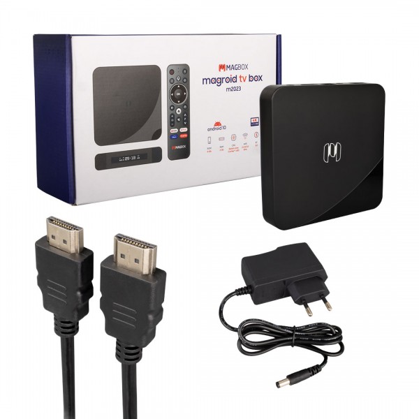 MAGBOX MAGROID TV BOX M2023 8 GB HDD 2 GB RAM 4K (ANDROID 10) MAGBOX MAGROID TV BOX M2023 8 GB HDD 2 GB RAM 4K (ANDROID 10)
