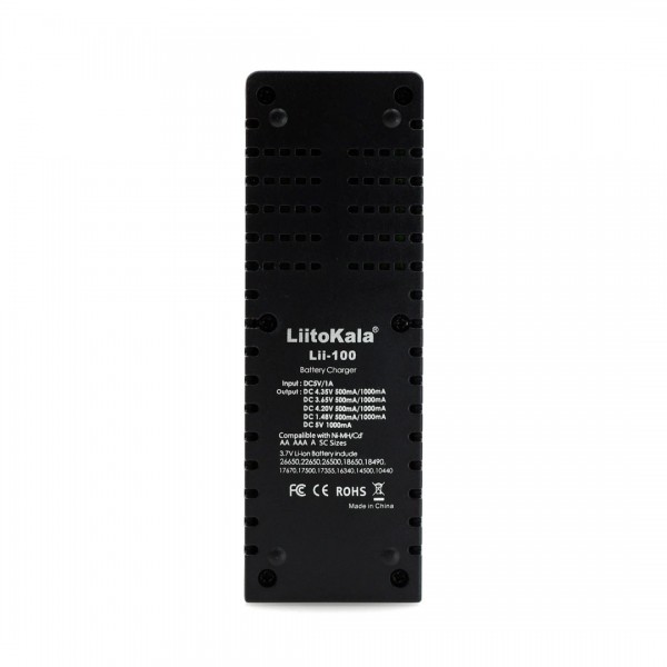 LIITOKALA LII-100 PİL ŞARJ CİHAZI LIITOKALA LII-100 PİL ŞARJ CİHAZI