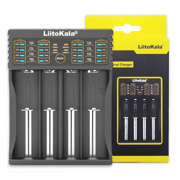 LIITOKALA LII-402 PİL ŞARJ CİHAZI LIITOKALA LII-402 PİL ŞARJ CİHAZI