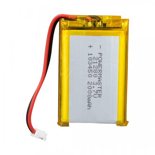 POWERMASTER 103450 3.7 VOLT 2000 MAH LİTYUM POLİMER PİL POWERMASTER 103450 3.7 VOLT 2000 MAH LİTYUM POLİMER PİL
