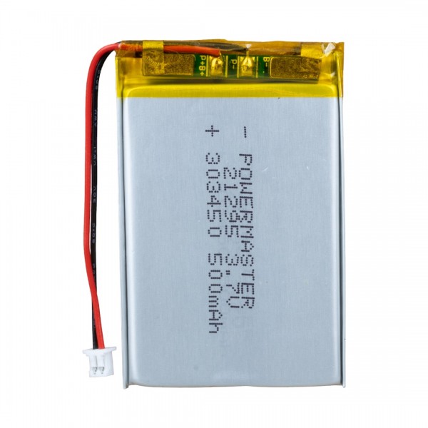 POWERMASTER 303450 3.7 VOLT 500 MAH LİTYUM POLİMER PİL POWERMASTER 303450 3.7 VOLT 500 MAH LİTYUM POLİMER PİL