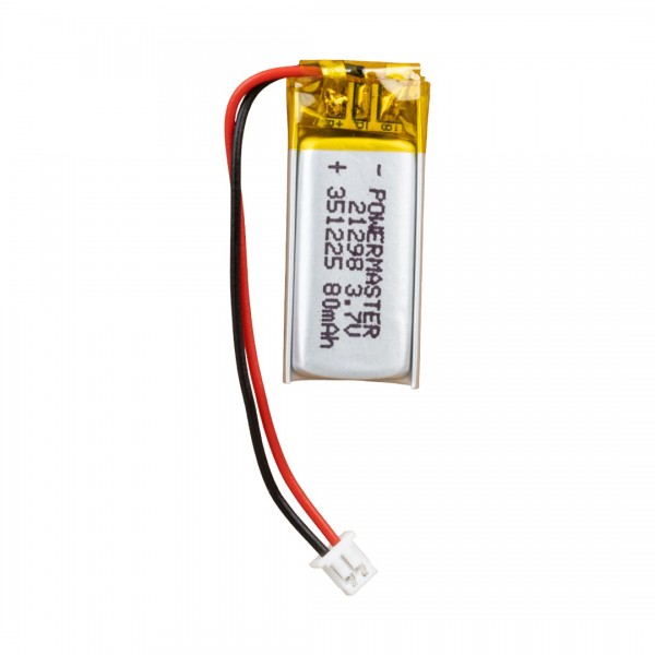 POWERMASTER 351225 3.7 VOLT 80 MAH LİTYUM POLİMER PİL POWERMASTER 351225 3.7 VOLT 80 MAH LİTYUM POLİMER PİL