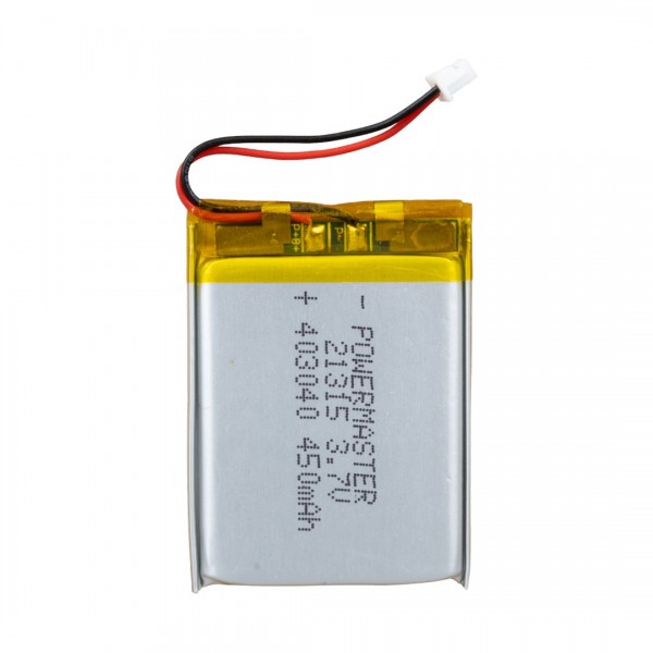 POWERMASTER 403040 3.7 VOLT 450 MAH LİTYUM POLİMER PİL POWERMASTER 403040 3.7 VOLT 450 MAH LİTYUM POLİMER PİL