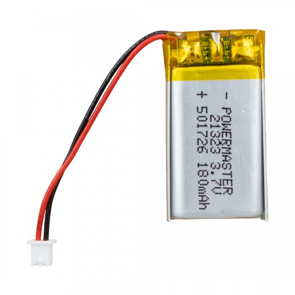 POWERMASTER 501726 3.7 VOLT 180 MAH LİTYUM POLİMER PİL POWERMASTER 501726 3.7 VOLT 180 MAH LİTYUM POLİMER PİL