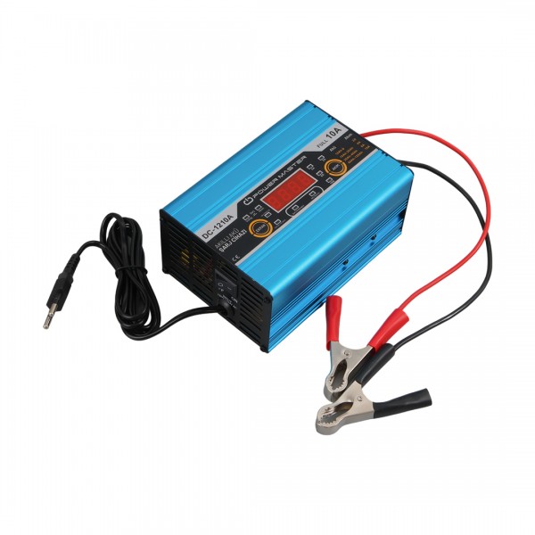 POWERMASTER DC-1210A 12 VOLT MAX 10 AMPER DİGİTAL EKRANLI AKILLI AKÜ ŞARJ CİHAZI POWERMASTER DC-1210A 12 VOLT MAX 10 AMPER DİGİTAL EKRANLI AKILLI AKÜ ŞARJ CİHAZI