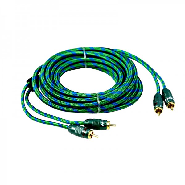 FOR-X X-1122G 2 RCA + 2 RCA BAKIR 5 METRE KABLO FOR-X X-1122G 2 RCA + 2 RCA BAKIR 5 METRE KABLO