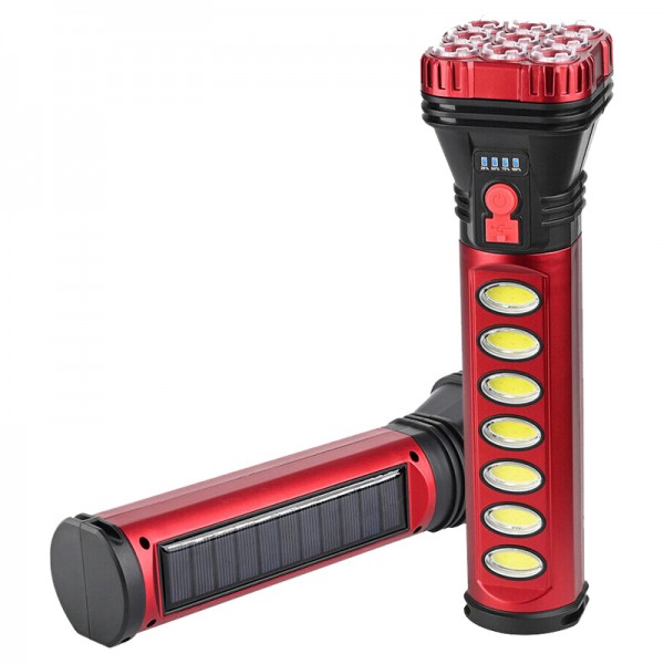 POWERMASTER HB-707-2 9+4 LEDLİ SOLAR + ŞARJLI EL FENERİ POWERMASTER HB-707-2 9+4 LEDLİ SOLAR + ŞARJLI EL FENERİ