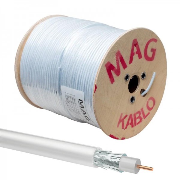 MAG RG6/U4 0.90 MM 48*0.12 TEL CCS TAHTA MAKARALI YERLİ ÜRETİM ANTEN KABLOSU (500 METRE) MAG RG6/U4 0.90 MM 48*0.12 TEL CCS TAHTA MAKARALI YERLİ ÜRETİM ANTEN KABLOSU (500 METRE)