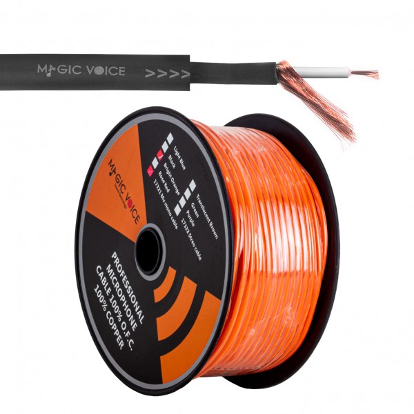 MAGICVOICE MİKROFON KABLOSU MONO 1.KALİTE 81 METRE ORANJ MAGICVOICE MİKROFON KABLOSU MONO 1.KALİTE 81 METRE ORANJ