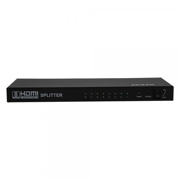 HYTECH HY-LU8 8 PORT 4KX2K HDMI SPLITTER DAĞITICI HYTECH HY-LU8 8 PORT 4KX2K HDMI SPLITTER DAĞITICI