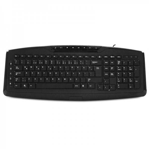 EVEREST KB-920 USB KABLOLU FULL BOY 14 MULTİMEDYA TUŞLU SİYAH Q KLAVYE EVEREST KB-920 USB KABLOLU FULL BOY 14 MULTİMEDYA TUŞLU SİYAH Q KLAVYE
