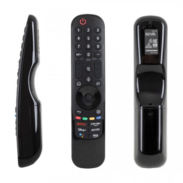WEKO KL LG MR21GA AKB76039904 NETFLIX-PRIME VIDEO-DISNEY+ TUŞLU SES KOMUTLU LCD-LED TV SİHİRLİ KUMANDA
