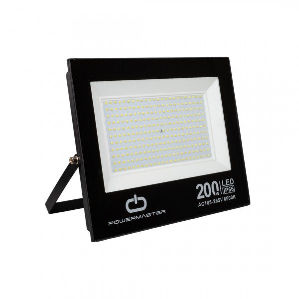 POWERMASTER PM-22583 200 WATT - 220 VOLT BEYAZ 6500K IP66 120* IŞIK AÇISI SİYAH SLİM KASA LED PROJEKTÖR POWERMASTER PM-22583 200 WATT - 220 VOLT BEYAZ 6500K IP66 120* IŞIK AÇISI SİYAH SLİM KASA LED PROJEKTÖR