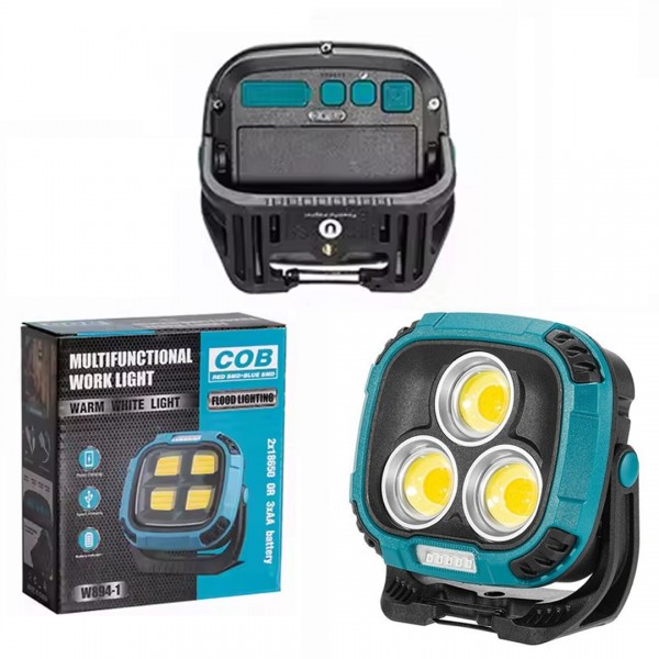 POWERMASTER MX-W891 4000K - 7000K - KIRMIZI 3 COB LEDLİ 30 WATT ÇOK FONKSİYONLU ÇALIŞMA LAMBASI (POWERBANK) POWERMASTER MX-W891 4000K - 7000K - KIRMIZI 3 COB LEDLİ 30 WATT ÇOK FONKSİYONLU ÇALIŞMA LAMBASI (POWERBANK)