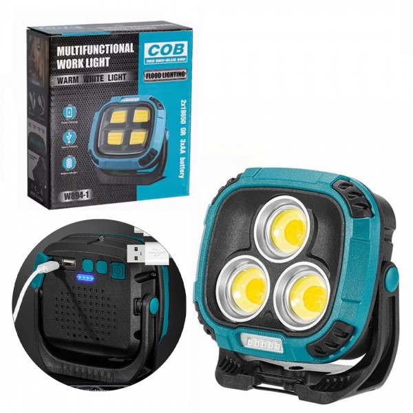 POWERMASTER MX-W891 4000K - 7000K - KIRMIZI 3 COB LEDLİ 30 WATT ÇOK FONKSİYONLU ÇALIŞMA LAMBASI (POWERBANK) POWERMASTER MX-W891 4000K - 7000K - KIRMIZI 3 COB LEDLİ 30 WATT ÇOK FONKSİYONLU ÇALIŞMA LAMBASI (POWERBANK)