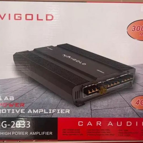 NAVIGOLD NG-2033 4 KANAL MAX 3000 WATT OTO AMFİ