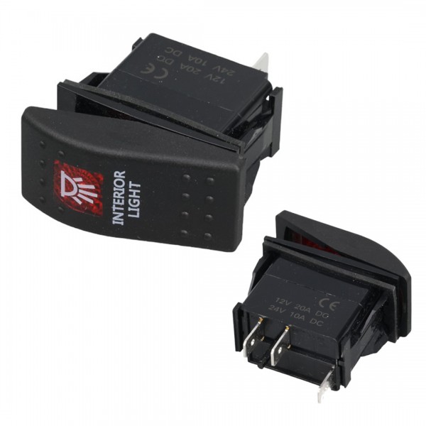 İÇ AYDINLATMA LAMBASI IŞIKLI 3P ON-OFF 12-24V MARIN SWITCH (IC-134M-S5) İÇ AYDINLATMA LAMBASI IŞIKLI 3P ON-OFF 12-24V MARIN SWITCH (IC-134M-S5)
