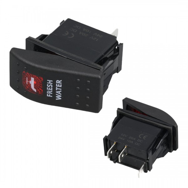 HİDRAFOR IŞIKLI 3P ON-OFF 12-24V MARIN SWITCH (IC-134M-S6) HİDRAFOR IŞIKLI 3P ON-OFF 12-24V MARIN SWITCH (IC-134M-S6)