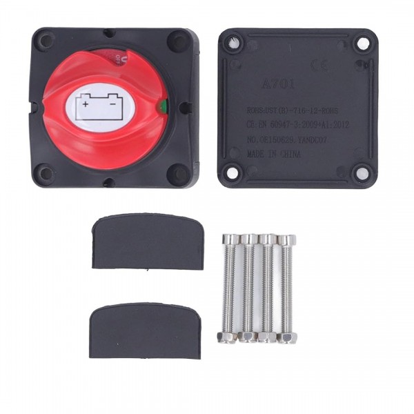 AKÜ ŞALTERİ 275A 2P 12-24V ON-OFF (IC-275A-1) AKÜ ŞALTERİ 275A 2P 12-24V ON-OFF (IC-275A-1)