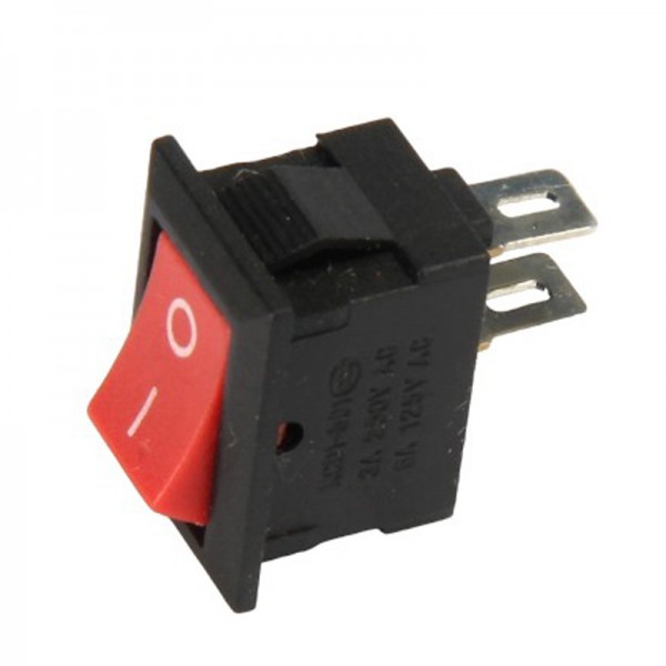 IŞIKSIZ KIRMIZI ANAHTAR 2P (IC-120A) ORTA BOY