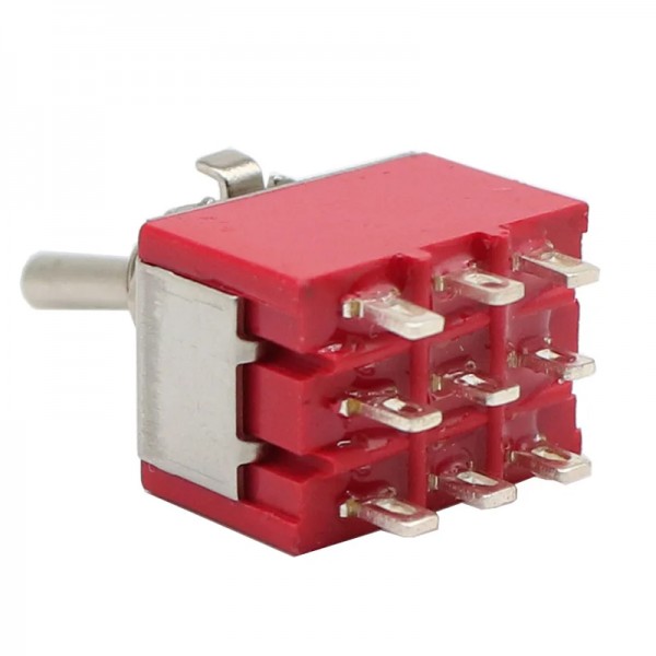 IC-148A 9P Ø6MM ON-ON TOGGLE SWİTCH MTS-302 IC-148A 9P Ø6MM ON-ON TOGGLE SWİTCH MTS-302