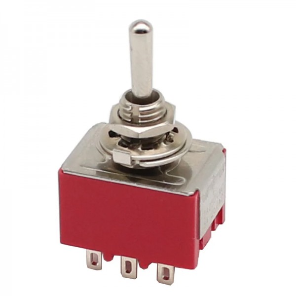 IC-148A 9P Ø6MM ON-ON TOGGLE SWİTCH MTS-302 IC-148A 9P Ø6MM ON-ON TOGGLE SWİTCH MTS-302