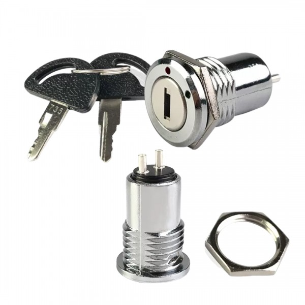 POWERMASTER IC-195A ANAHTARLI SWİTCH 0-1 16MM K16-101 POWERMASTER IC-195A ANAHTARLI SWİTCH 0-1 16MM K16-101