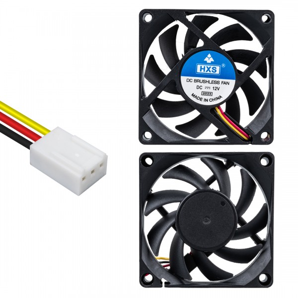POWERMASTER IC-216 70X70X15MM 12 VOLT 3 PİN FIRÇASIZ DC KASA FAN POWERMASTER IC-216 70X70X15MM 12 VOLT 3 PİN FIRÇASIZ DC KASA FAN
