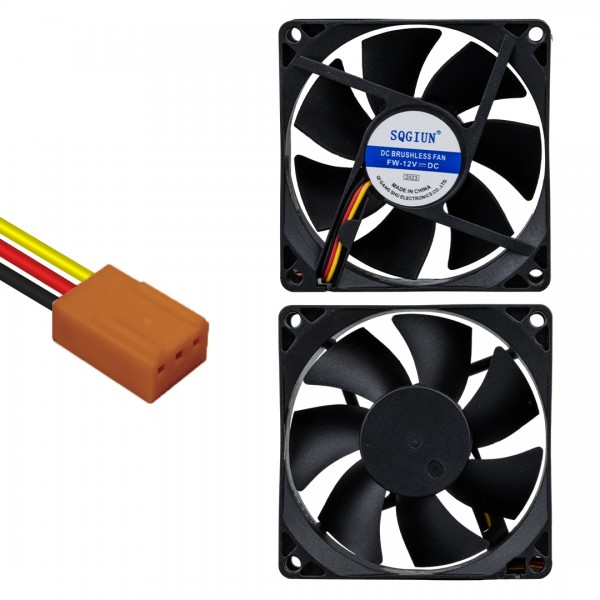 POWERMASTER IC-216 FIRÇASIZ DC FAN 80X80X25MM 12 VOLT 3 PİN POWERMASTER IC-216 FIRÇASIZ DC FAN 80X80X25MM 12 VOLT 3 PİN