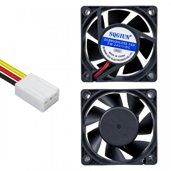 POWERMASTER IC-216A FIRÇASIZ DC FAN 60X60X25MM 24 VOLT 3 PİN POWERMASTER IC-216A FIRÇASIZ DC FAN 60X60X25MM 24 VOLT 3 PİN
