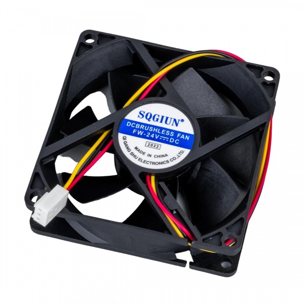 POWERMASTER IC-216A FIRÇASIZ DC FAN 80X80X25MM 24 VOLT 3 PİN POWERMASTER IC-216A FIRÇASIZ DC FAN 80X80X25MM 24 VOLT 3 PİN