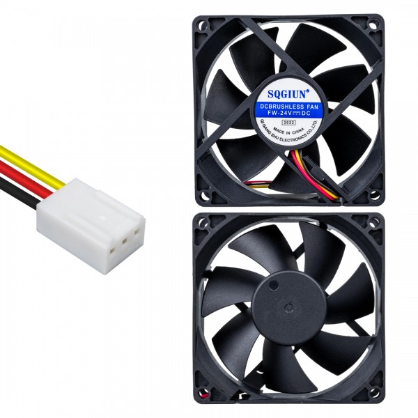POWERMASTER IC-216A FIRÇASIZ DC FAN 80X80X25MM 24 VOLT 3 PİN POWERMASTER IC-216A FIRÇASIZ DC FAN 80X80X25MM 24 VOLT 3 PİN