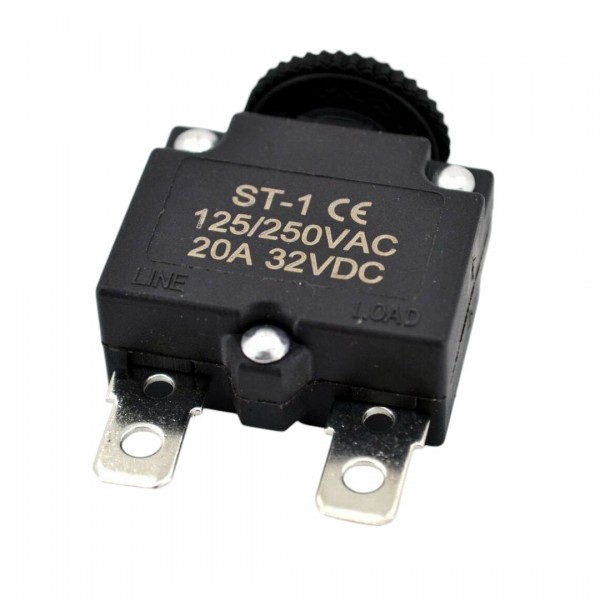 ST SERİSİ TERMİK SİGORTA 20 AMPER 125/250VAC 32VDC (IC-271S) ST SERİSİ TERMİK SİGORTA 20 AMPER 125/250VAC 32VDC (IC-271S)