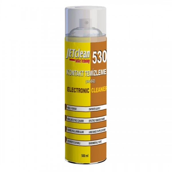 JETCLEAN 530 500 ML KONTAK YAĞSIZ SPREY JETCLEAN 530 500 ML KONTAK YAĞSIZ SPREY