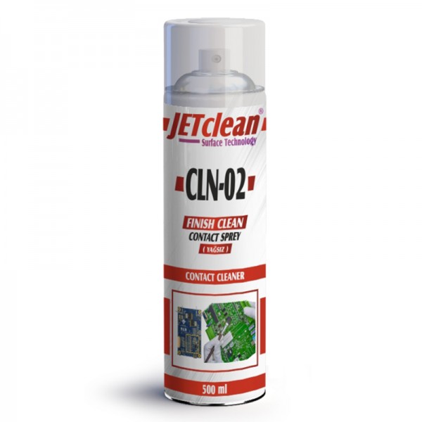 JETCLEAN CLN-02 500 ML KONTAK YAĞSIZ SPREY JETCLEAN CLN-02 500 ML KONTAK YAĞSIZ SPREY