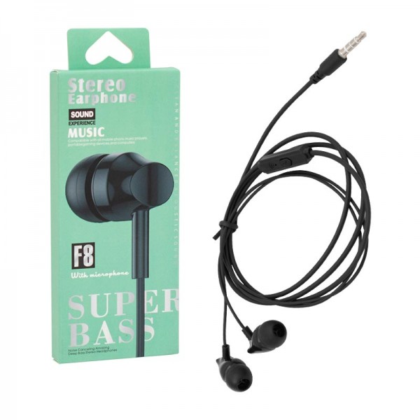 MAGICVOICE F8 KUTULU KABLOLU MİKROFONLU STEREO KULAK İÇİ KULAKLIK MAGICVOICE F8 KUTULU KABLOLU MİKROFONLU STEREO KULAK İÇİ KULAKLIK