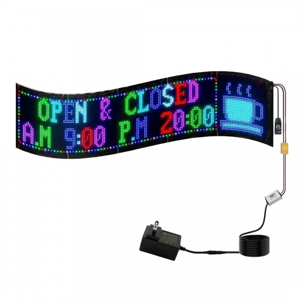 POWERMASTER PM-23826 20X66CM KAYAN YAZI LED TABELA POWERMASTER PM-23826 20X66CM KAYAN YAZI LED TABELA