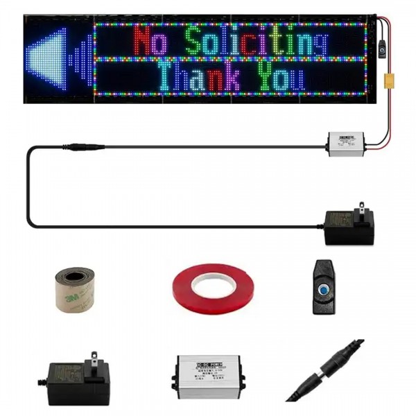 POWERMASTER PM-23829 23,2X102CM KAYAN YAZI LED TABELA POWERMASTER PM-23829 23,2X102CM KAYAN YAZI LED TABELA