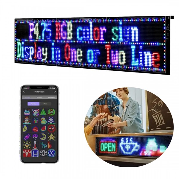 POWERMASTER PM-23829 23,2X102CM KAYAN YAZI LED TABELA POWERMASTER PM-23829 23,2X102CM KAYAN YAZI LED TABELA